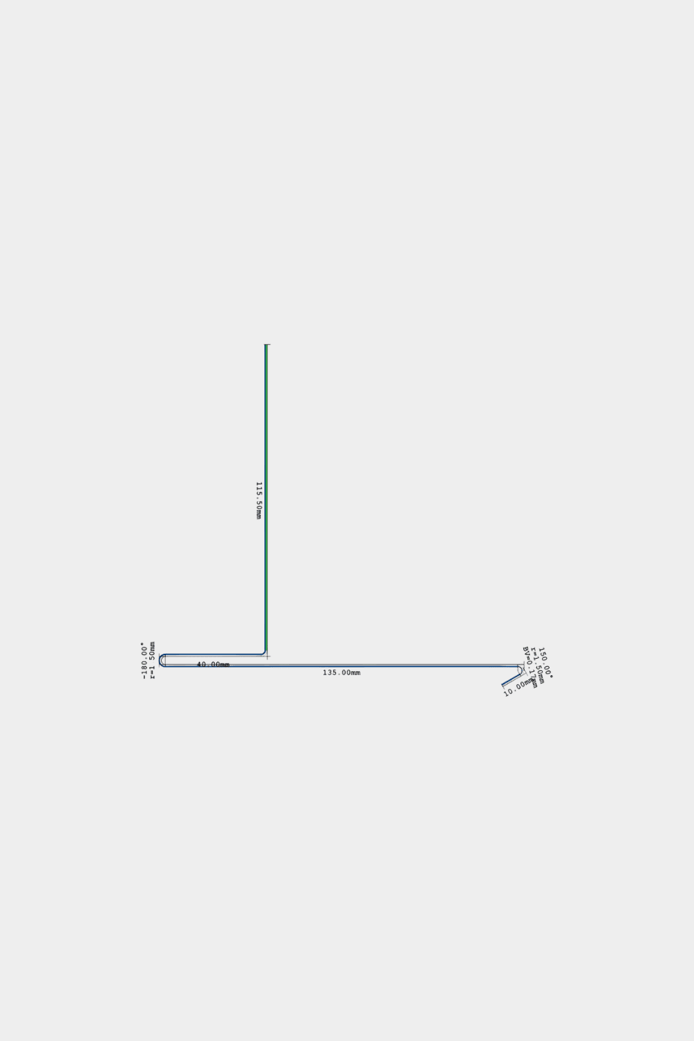 Gráfico lineal que ilustra la instalación del panel de fachada exterior Aluwood, mostrando el borde de aluminio y los rangos de medidas: 456.6mm, 153.5–602mm, 321.9–523.3mm en ángulos.